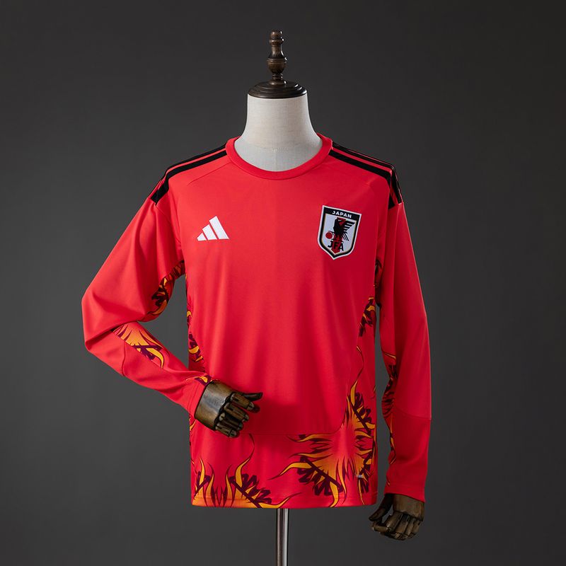 Japan 2026 Goalkeeper - Red Long-Sleeved Fan