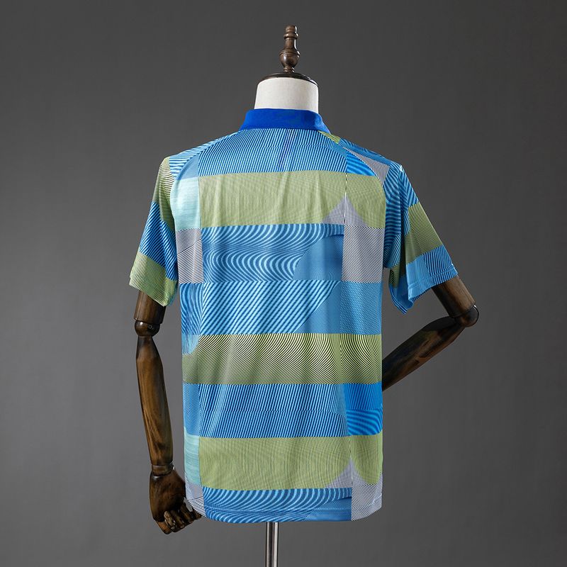 Real Madrid 2025-2026 POLO - Green Striped