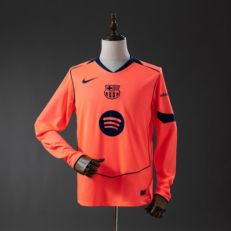 Barcelona 2025-2026 Second Away Long-Sleeve Fan