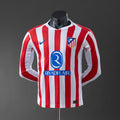 Atletico Madrid 2025-2026 Home Long sleeves Player