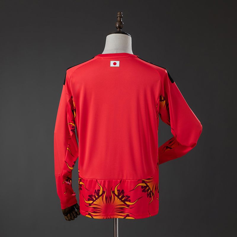 Japan 2026 Goalkeeper - Red Long-Sleeved Fan