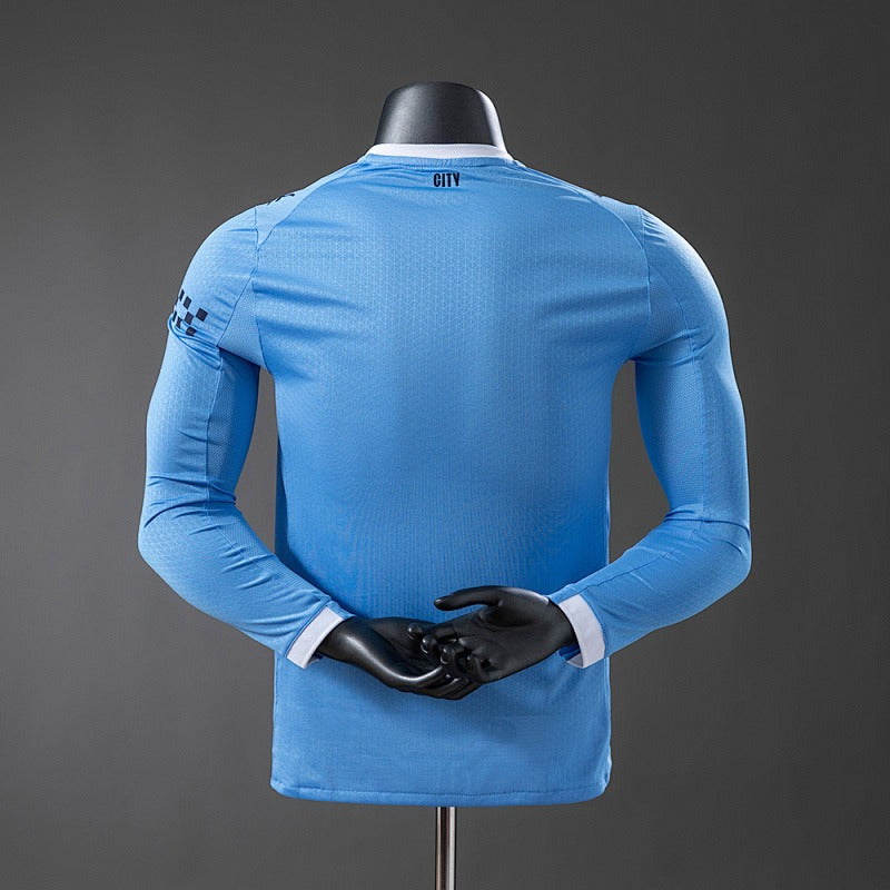Manchester City 2025-2026 Home Long sleeves Player