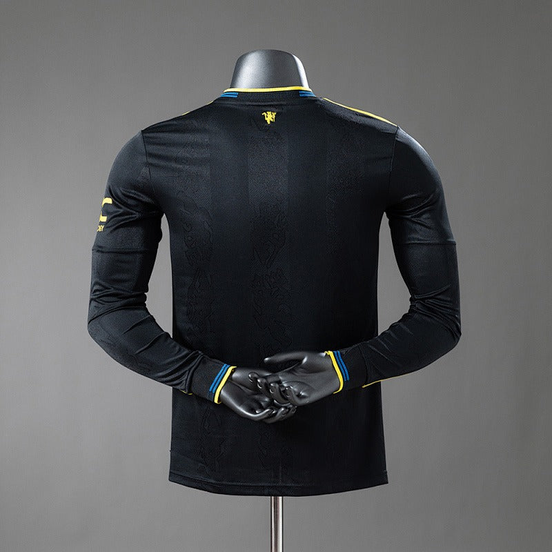 Manchester United 2025-2026 Second Away Long Sleeve Player