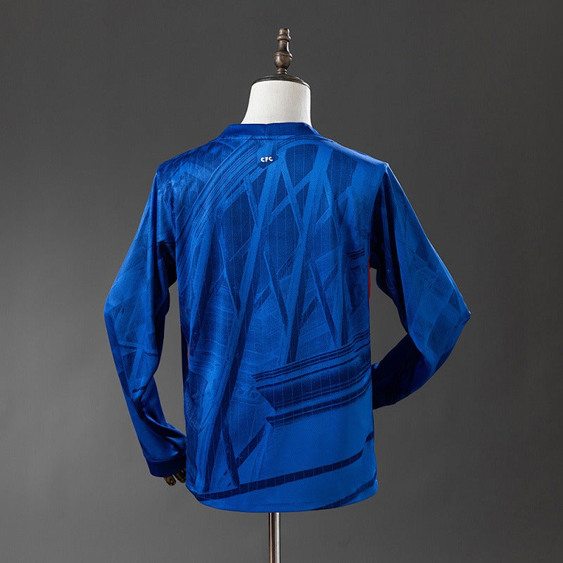 Chelsea 2025-2026 Second Away Long Sleeve Fan