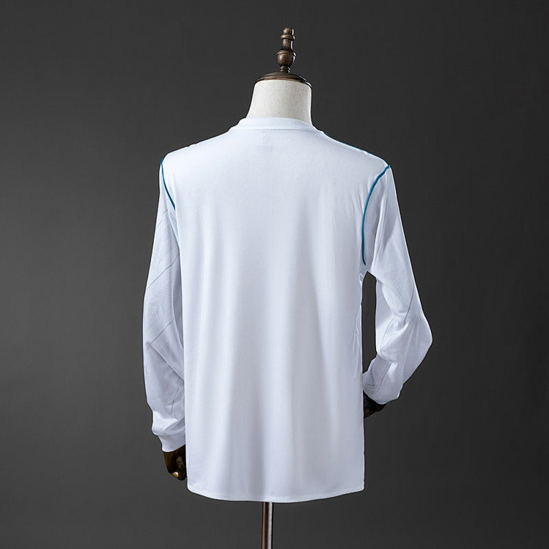 Retro Real Madrid 2017-2018 Home Long sleeves