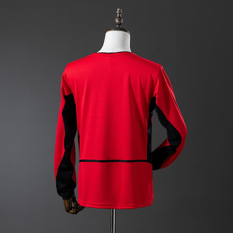 Retro Manchester United 2002-2004 Home Long Sleeve