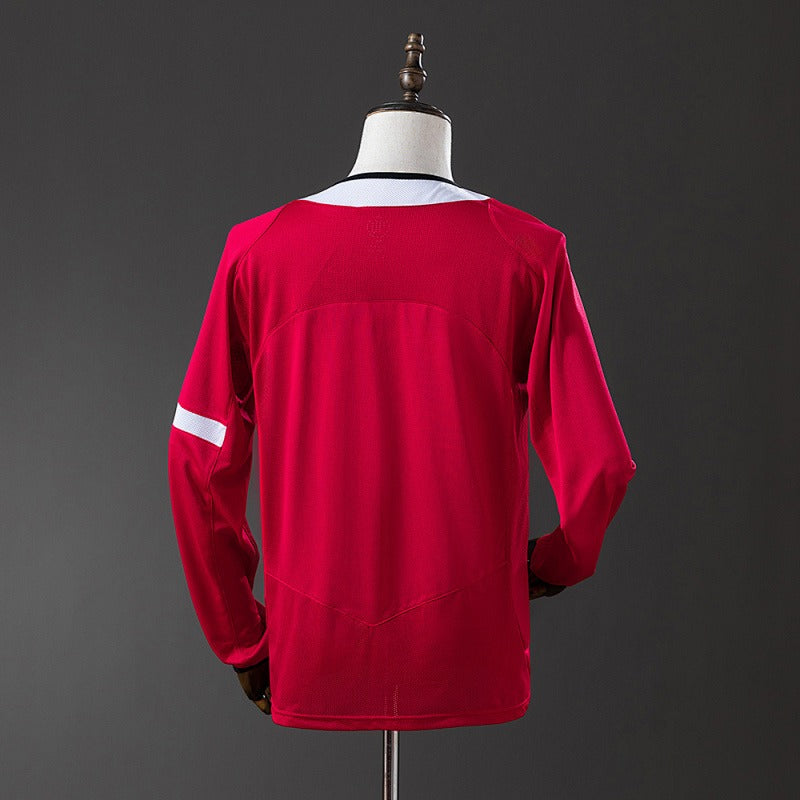 Retro Manchester United 2004-2006 Home Long Sleeve