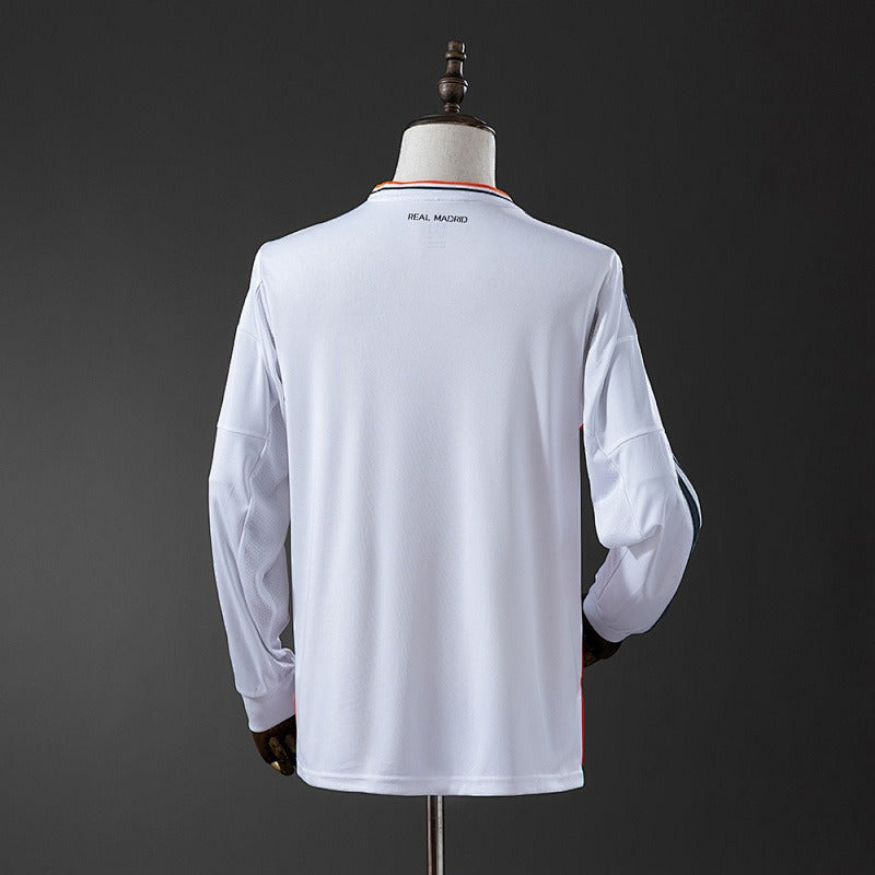 Retro Real Madrid 2013-2014 Home Long sleeves