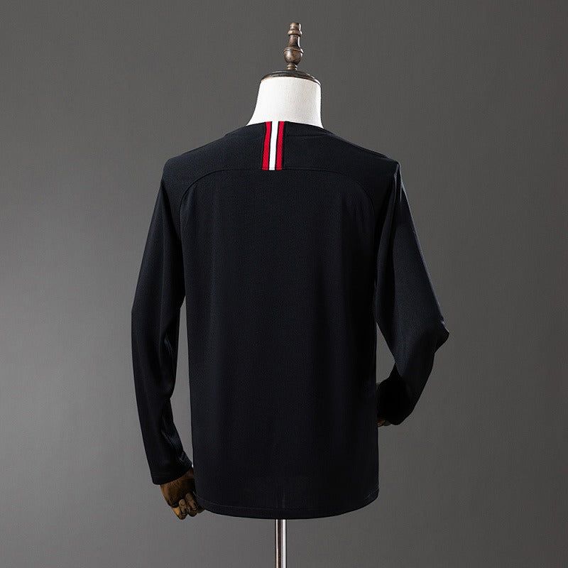 Retro Paris Saint-Germain 2018-2019 Second Away Long Sleeve