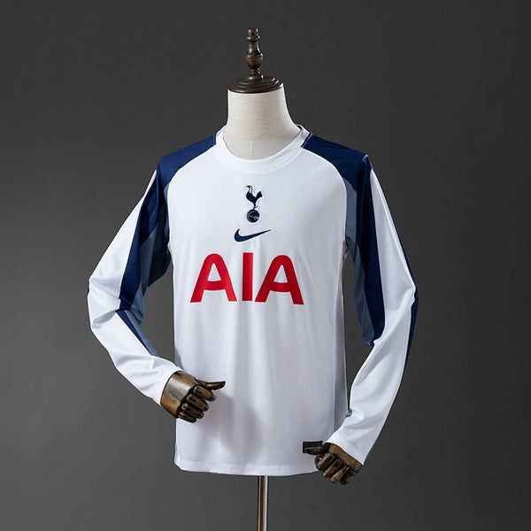 Tottenham Hotspur 2025-2026 Home Long Sleeve Fan