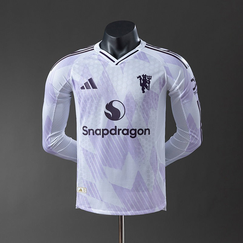 Manchester United 2025-2026 Away Long Sleeve Player