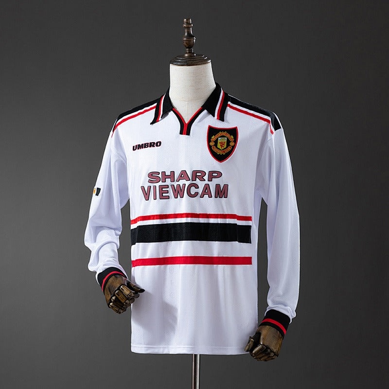 Retro Manchester United 1998-1999 Away Long Sleeve