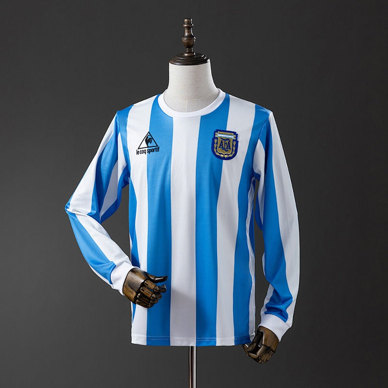 Retro Argentina 1986 Home Long Sleeve
