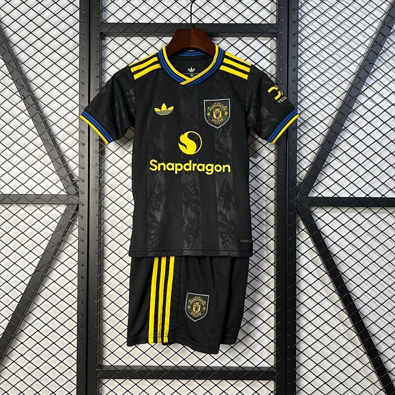 Kids Manchester-United 2025-2026 Second Away