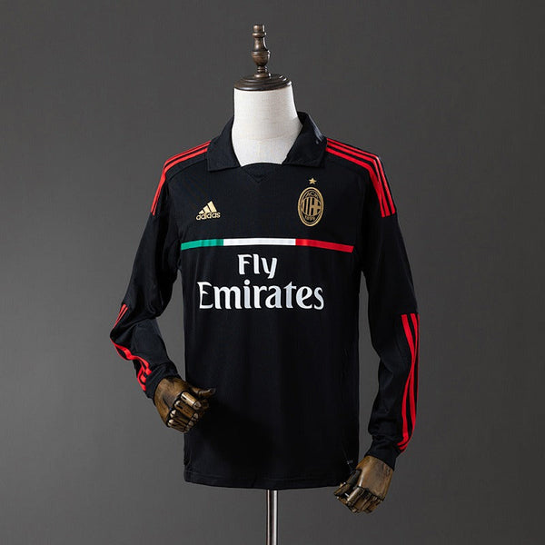 Retro AC Milan 2011-2012 Away Long sleeves