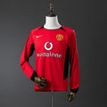 Retro Manchester United 2002-2004 Home Long Sleeve
