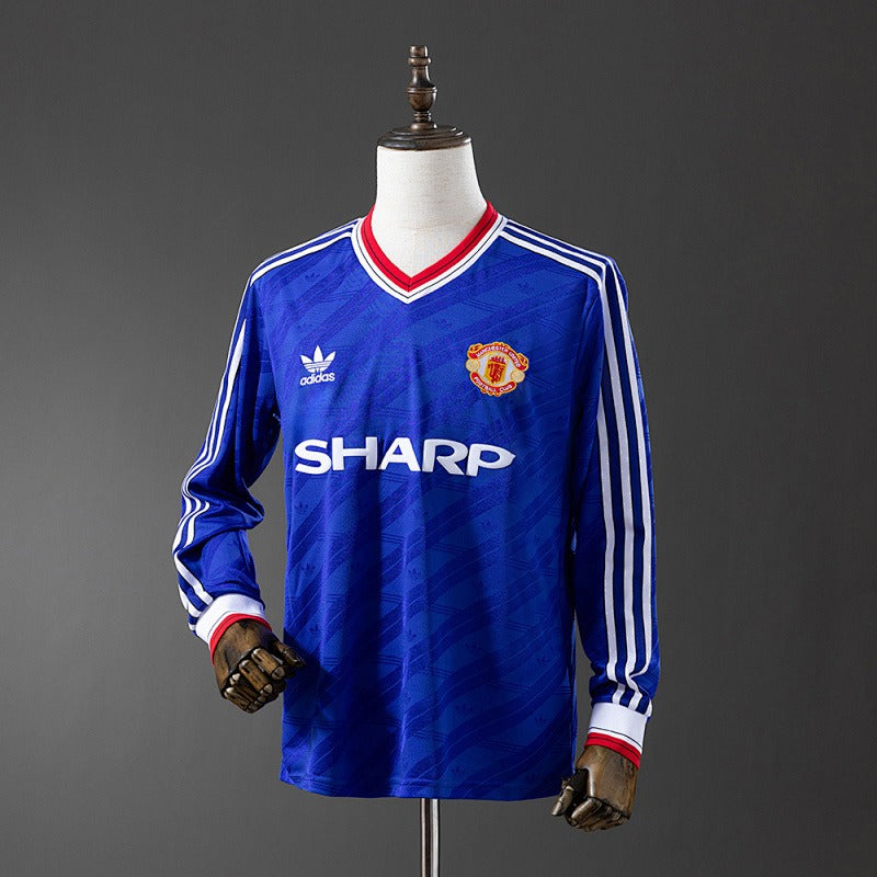 Retro Manchester United 1986-1988 Second Away Long Sleeve