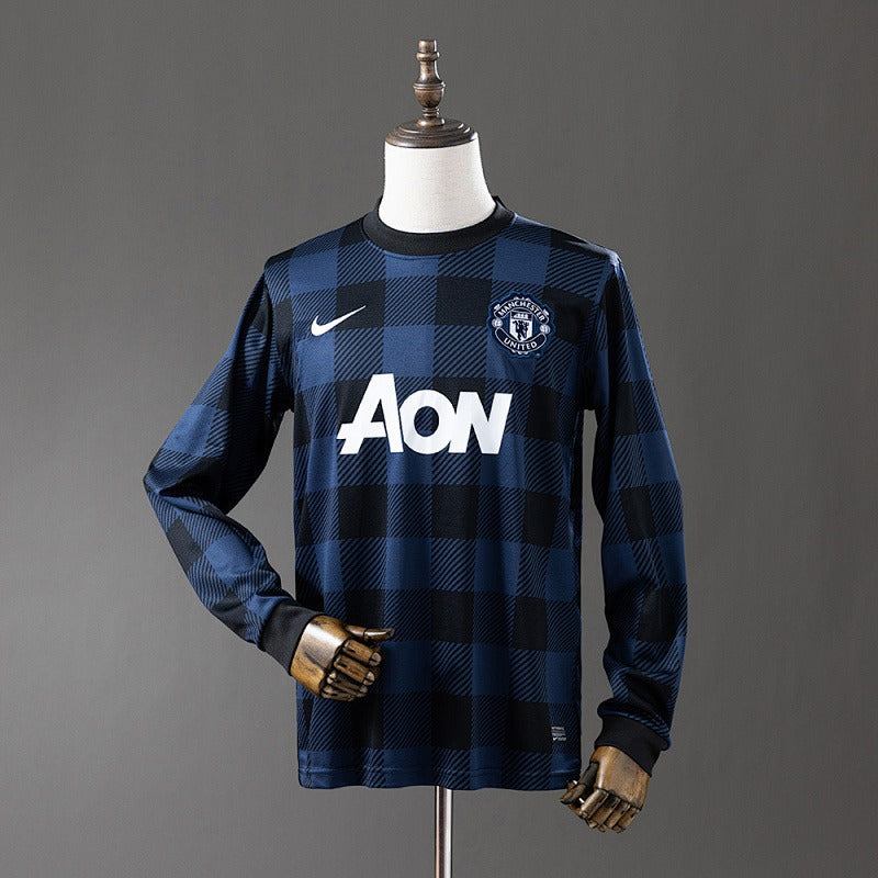 Retro Manchester United 2013-2014 Away Long Sleeve