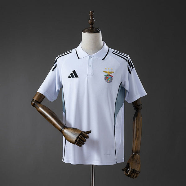 SL Benfica 2025-2026 POLO-White Fan