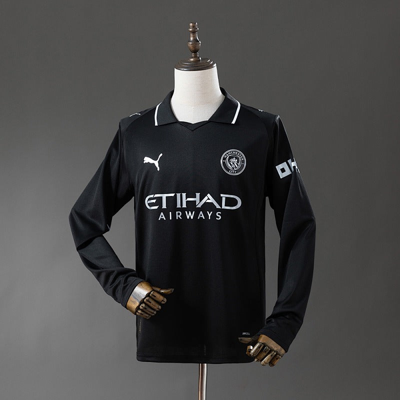 Manchester City 2025-2026 Away Long Sleeve Fan
