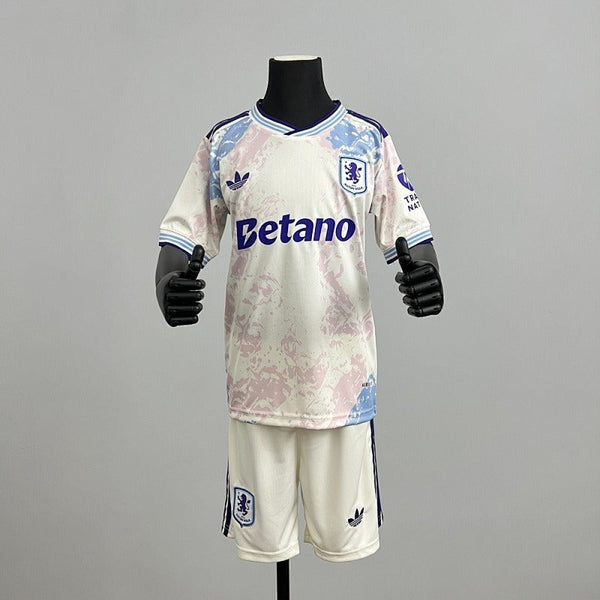 Kids Aston Villa 2025-2026 Second Away