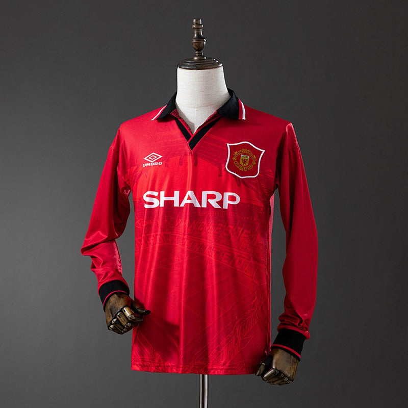 Retro Manchester United 1994-1996 Home Long Sleeve