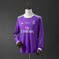 Retro Real Madrid 2016-2017 Away Long sleeves