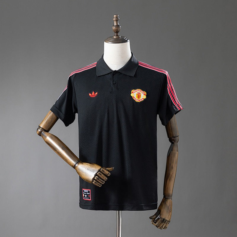 Manchester United 2025-2026 POLO - Black