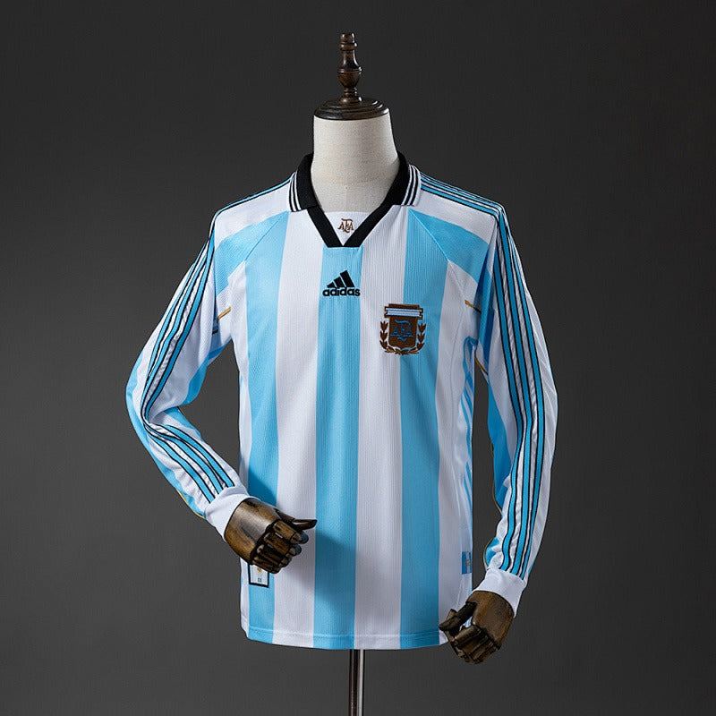 Retro Argentina 1998 Home Long Sleeve