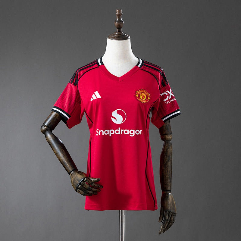 Manchester United 2025-2026 Home Women's Fan