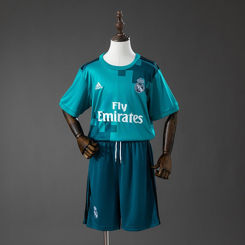Retro Kids Real Madrid 2017-2018 Second Away