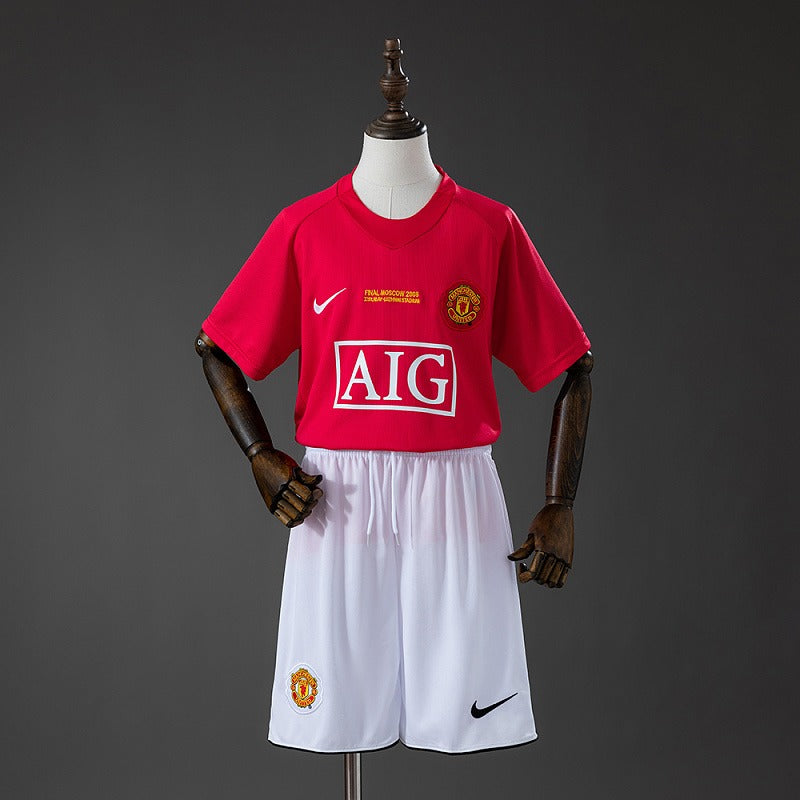 Retro Kids Manchester United 2007-2008 Home