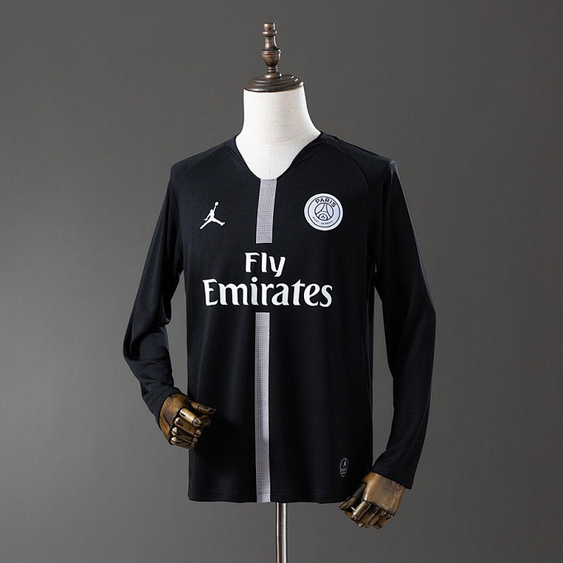 Retro Paris Saint-Germain 2018-2019 Second Away Long Sleeve