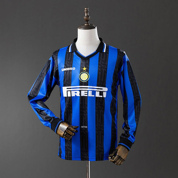 Retro Inter Milan 1997-1998 Home Long sleeves