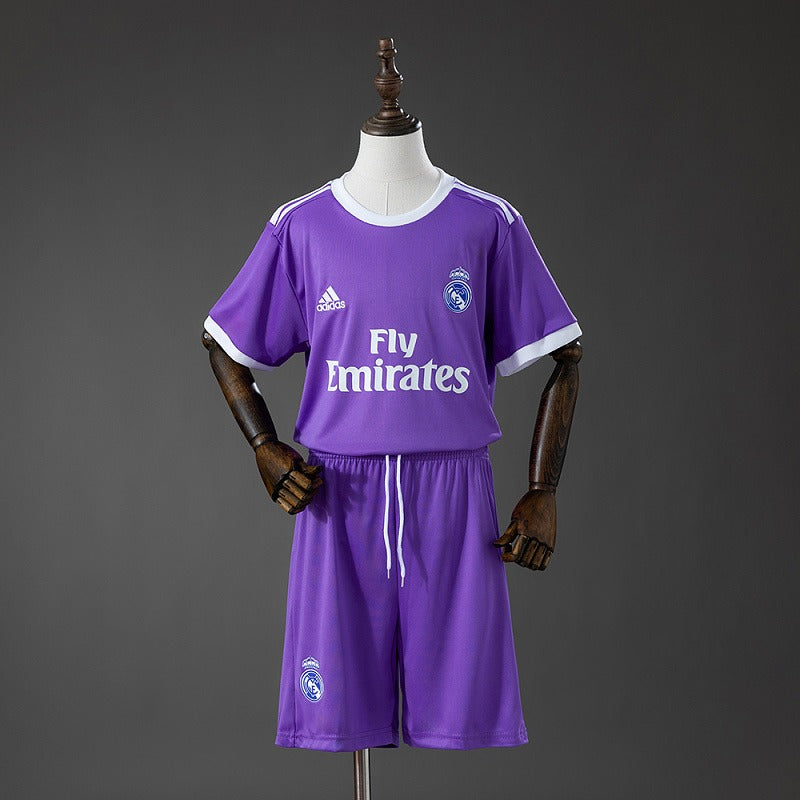 Retro Kids Real Madrid 2016-2017 Away