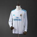 Retro Real Madrid 2017-2018 Home Long sleeves