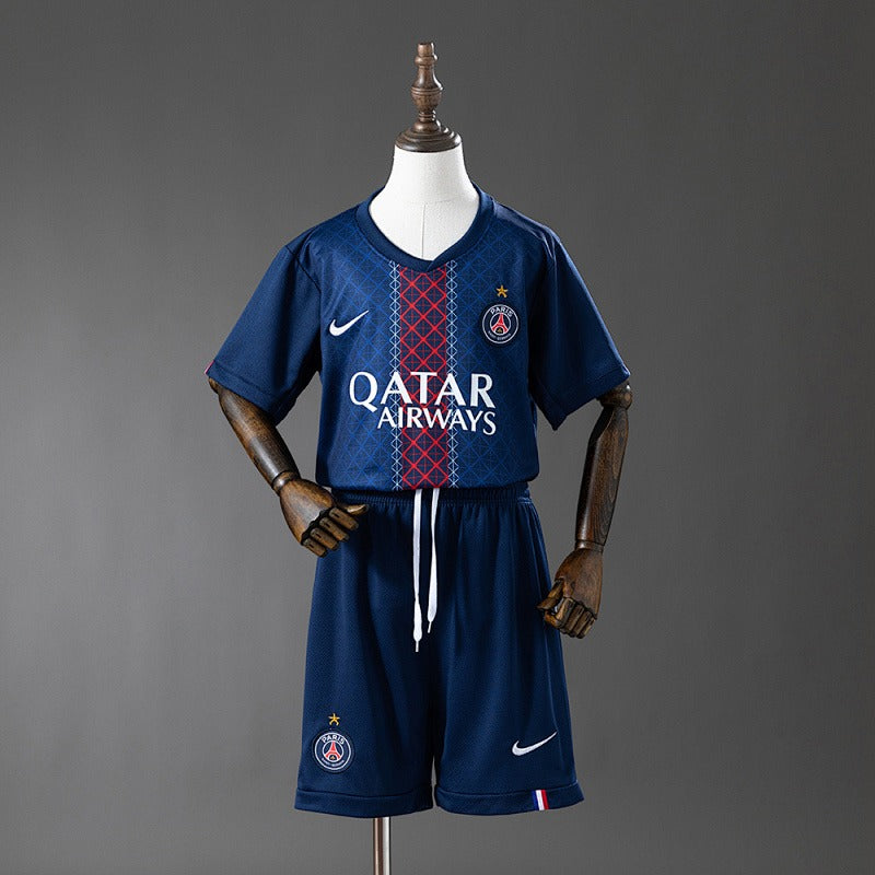 Kids Paris Saint-Germain 2025-2026 Home Champion Edition