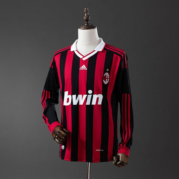 Retro AC Milan 2009-2010 Home Long sleeves