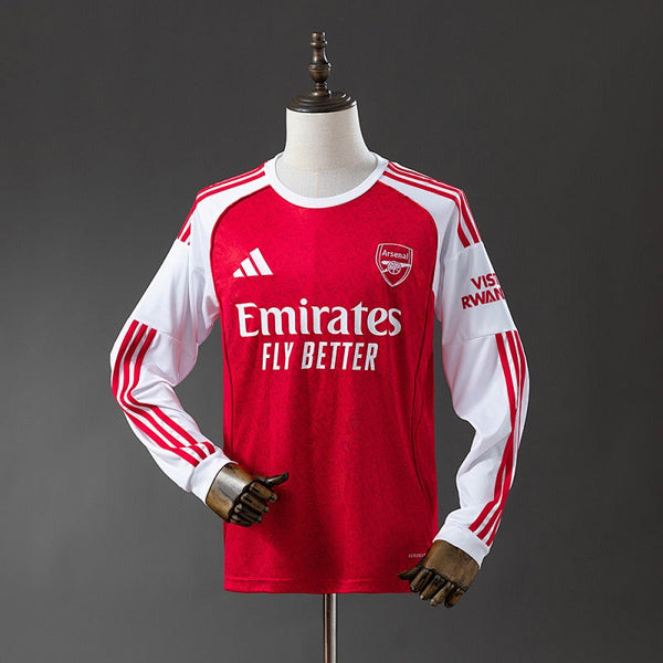 Arsenal 2025-2026 Home Long Sleeve Fan