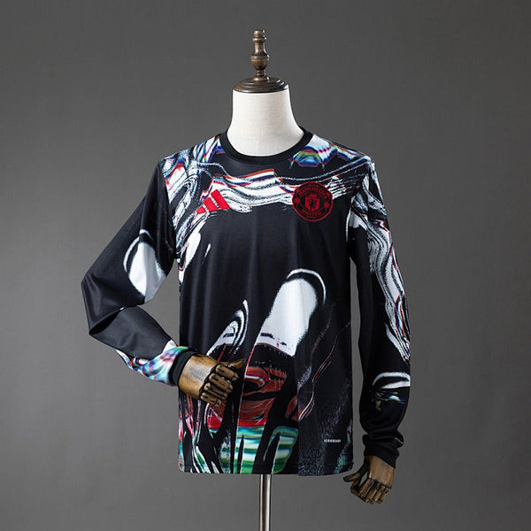Manchester United 2025-2026 Long Sleeve Pre-Match Fan