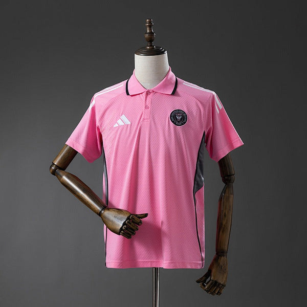 Inter Miami 2025-2026 POLO-Pink Fan