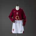 Retro Kids Arsenal 2005-2006 Home Long Sleeve
