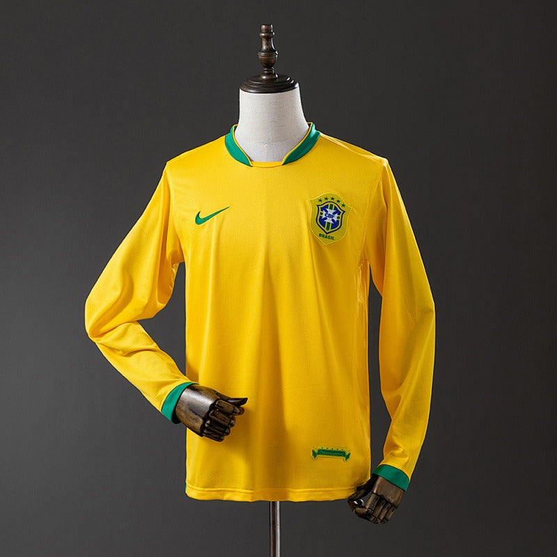 Retro Brazil 2006 Home Long Sleeve