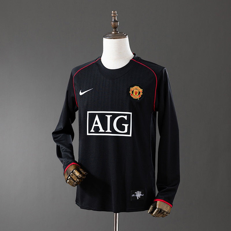 Retro Manchester United 2007-2008 Away Long Sleeve