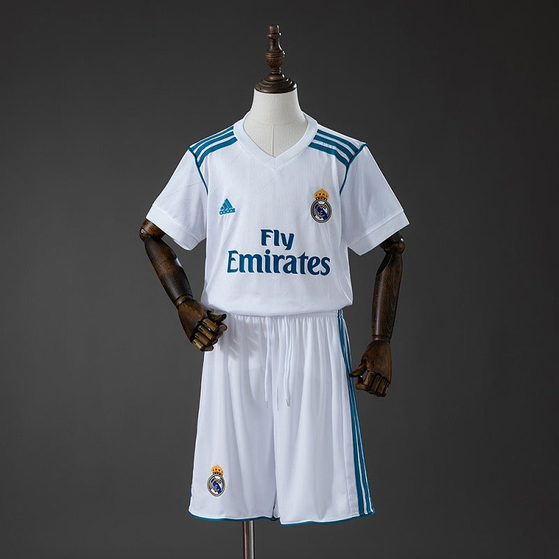 Retro Kids Real Madrid 2017-2018 Home
