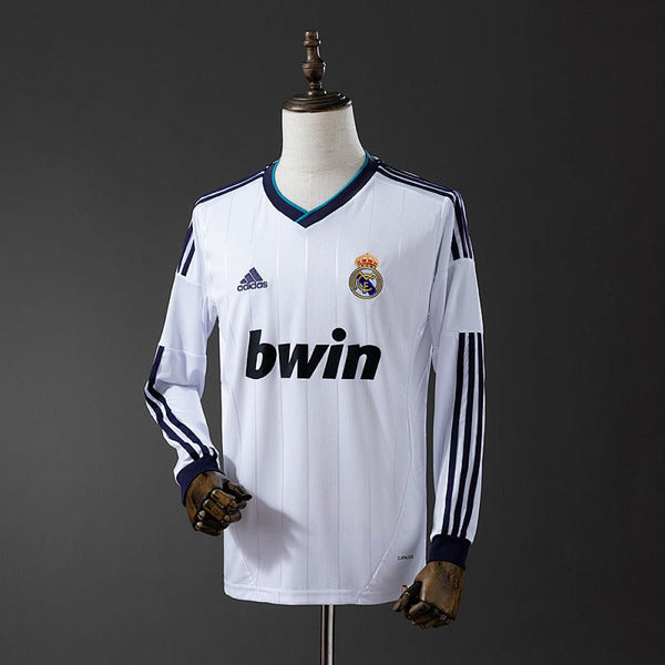 Retro Real Madrid 2012-2013 Home Long sleeves