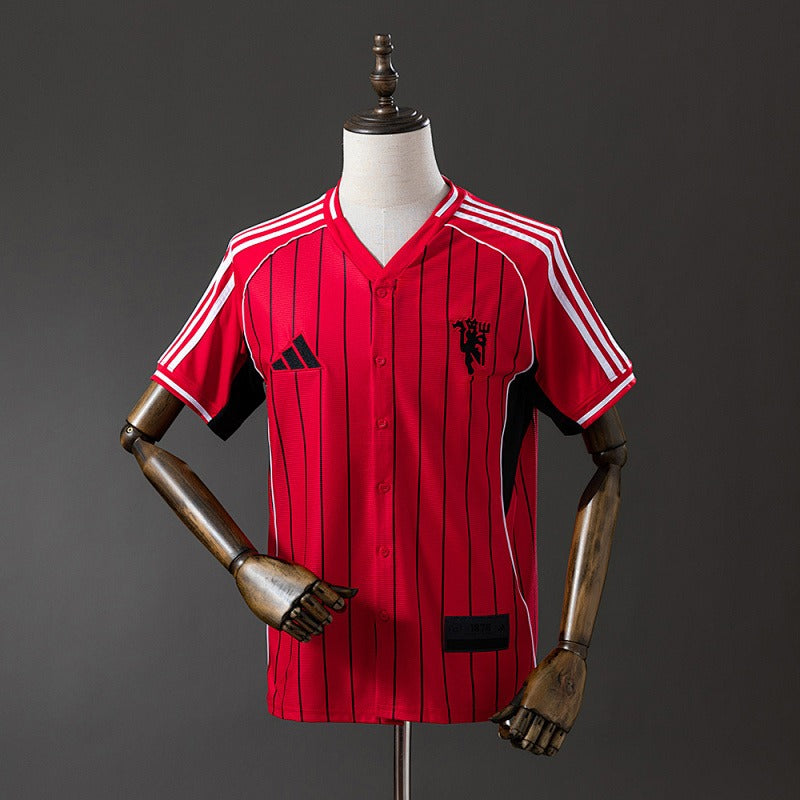 Manchester United 2025-2026 Baseball Red Fan