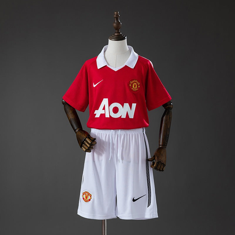 Retro Kids Manchester United 2010-2011 Home