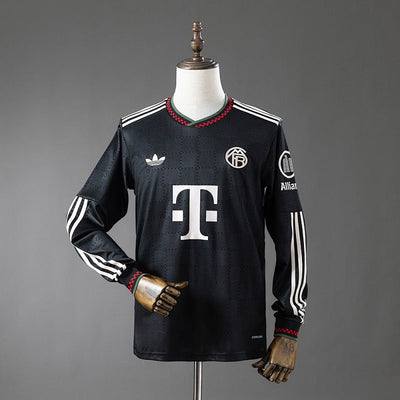 Bayern München 2025-2026 Second Away Long-Sleeve Fan